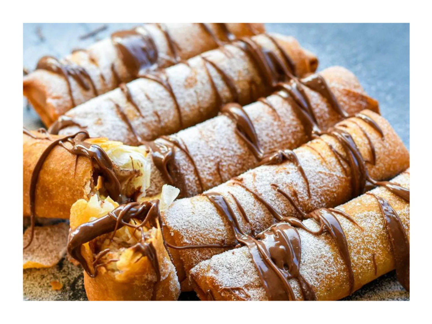 Banana Spring Rolls (5pc)